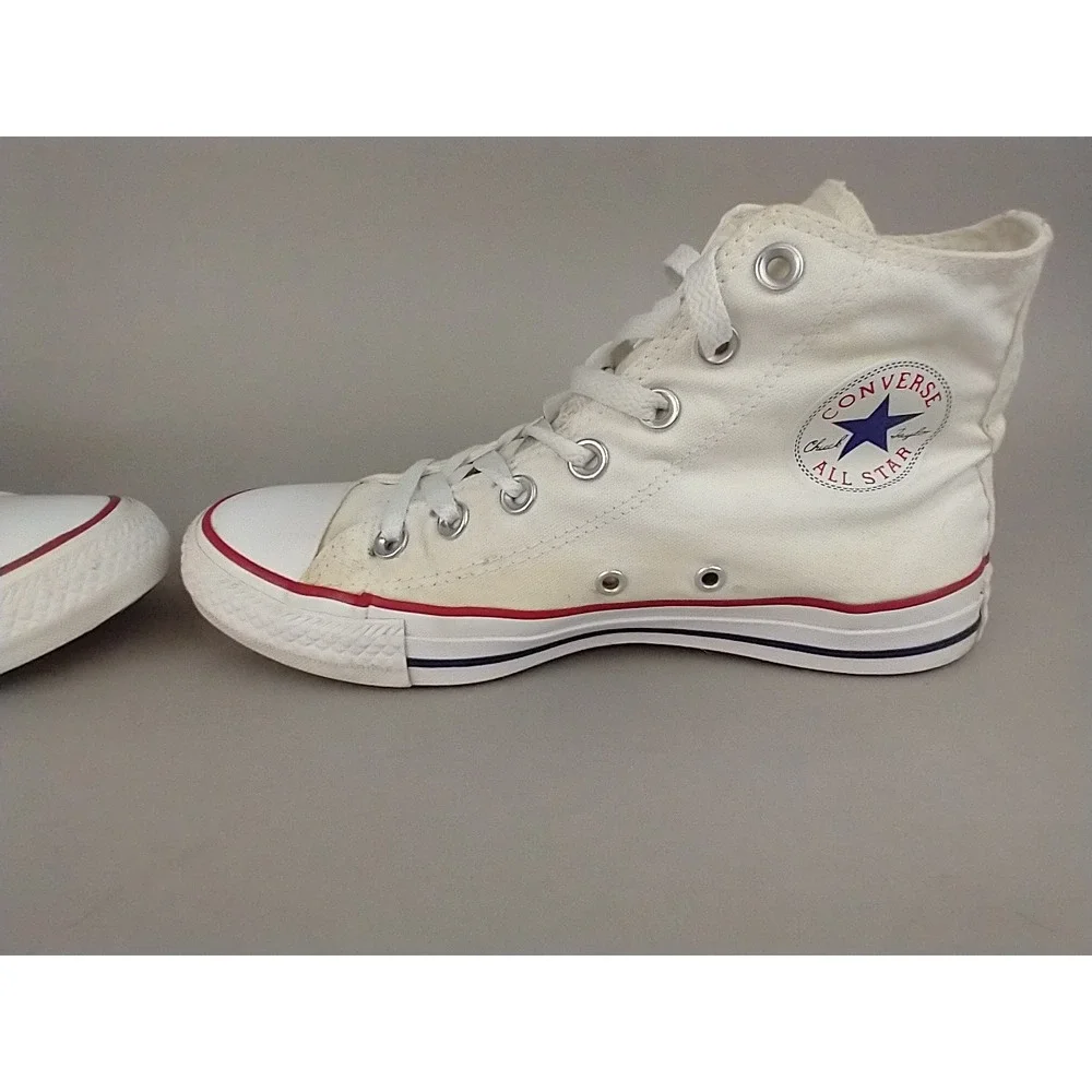 Converse Shoes Womens 7 Mens 5 Chuck Taylor All Star Hi-Top Sneakers White M7650 - Picture 11 of 11